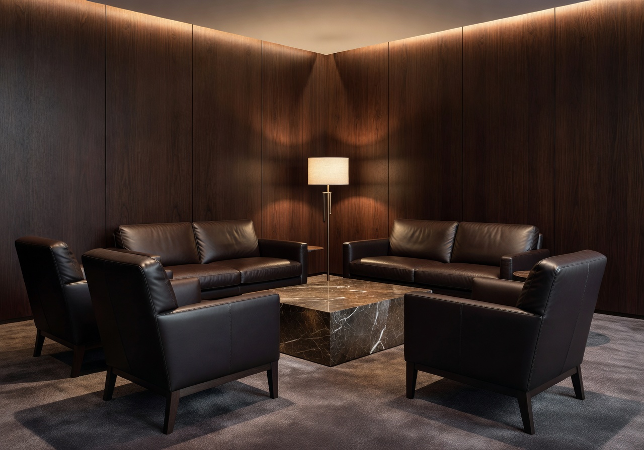Walter Knoll executive lounge luxury interior seating